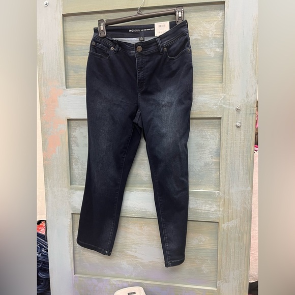 INC Mid Rise Skinny Crop Jeans - Picture 1 of 4